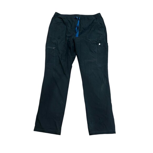 FIGS Cairo Cargo Pants 2XL Tall Black Medical Healthcare‎ Nurse Hospital - Picture 1 of 9